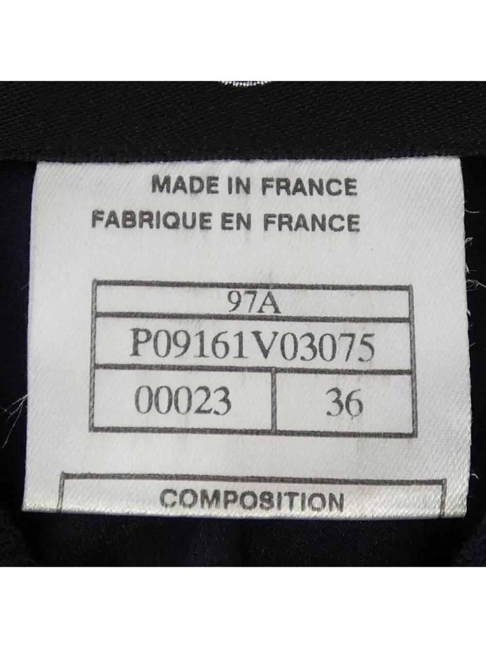 Chanel Vintage Jacket Black
